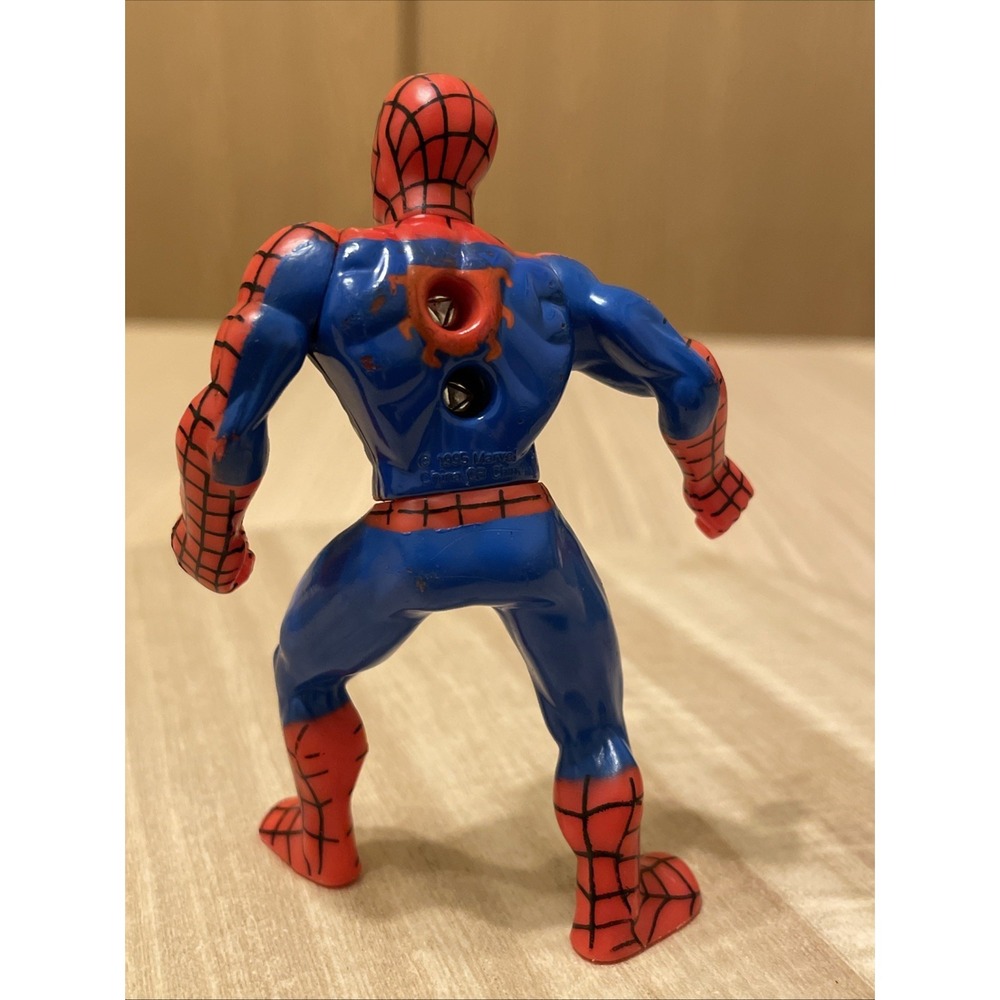 1995 Toybiz The Amazing Spider-Man Animated Series 3.5" Action Figure - Picture 2 of 2
